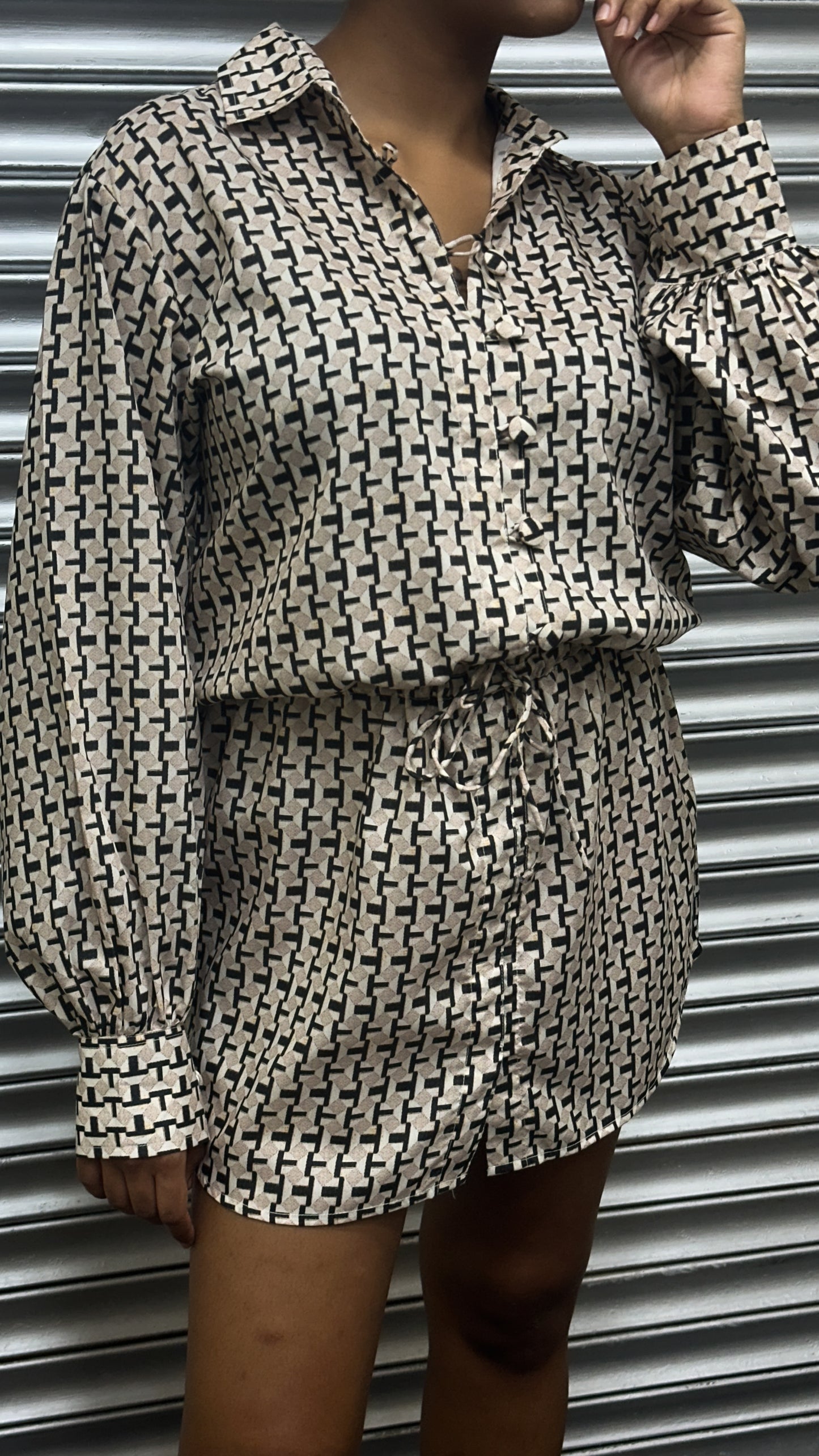 Troublemaker Shirt Dress