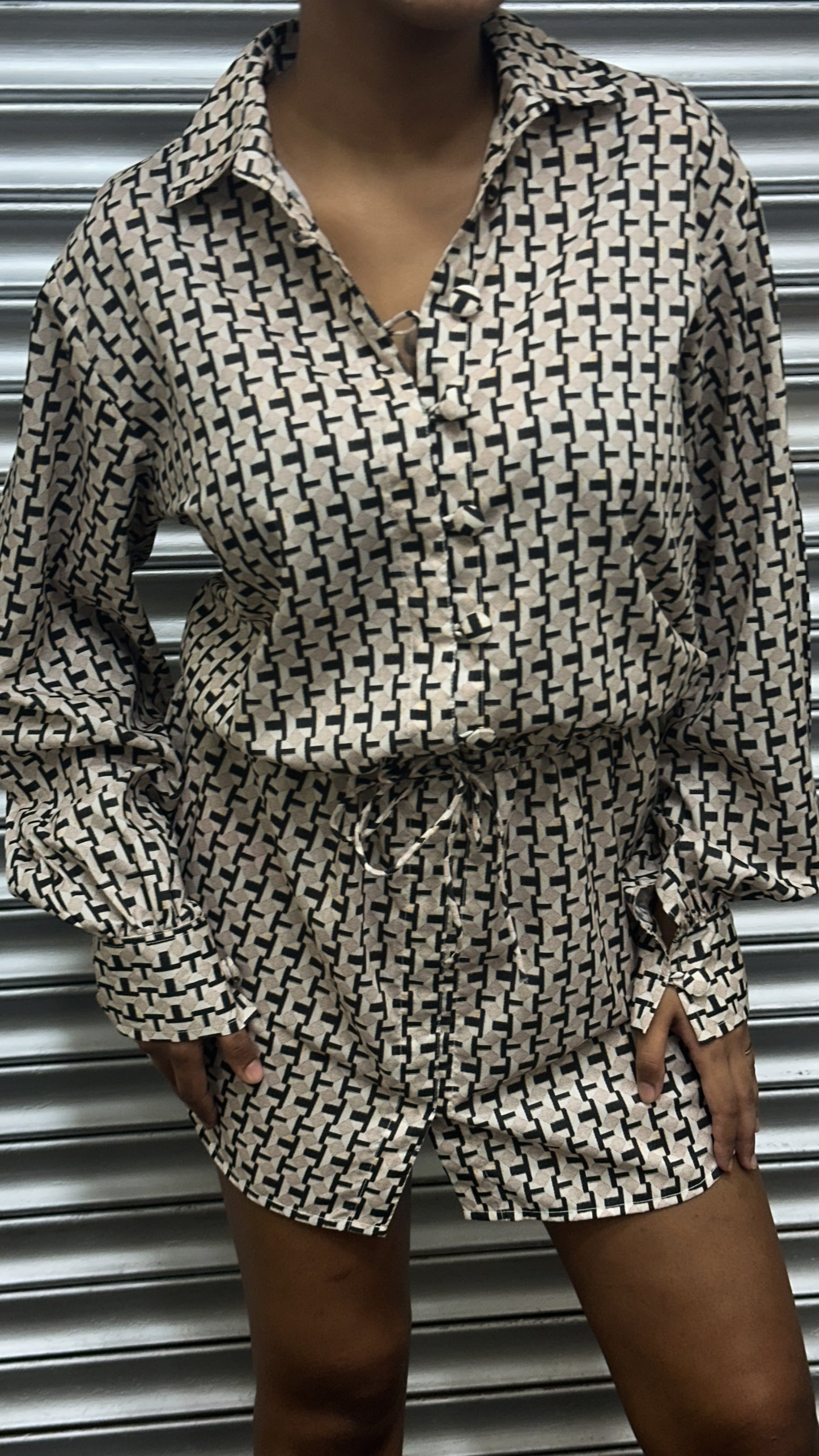 Troublemaker Shirt Dress