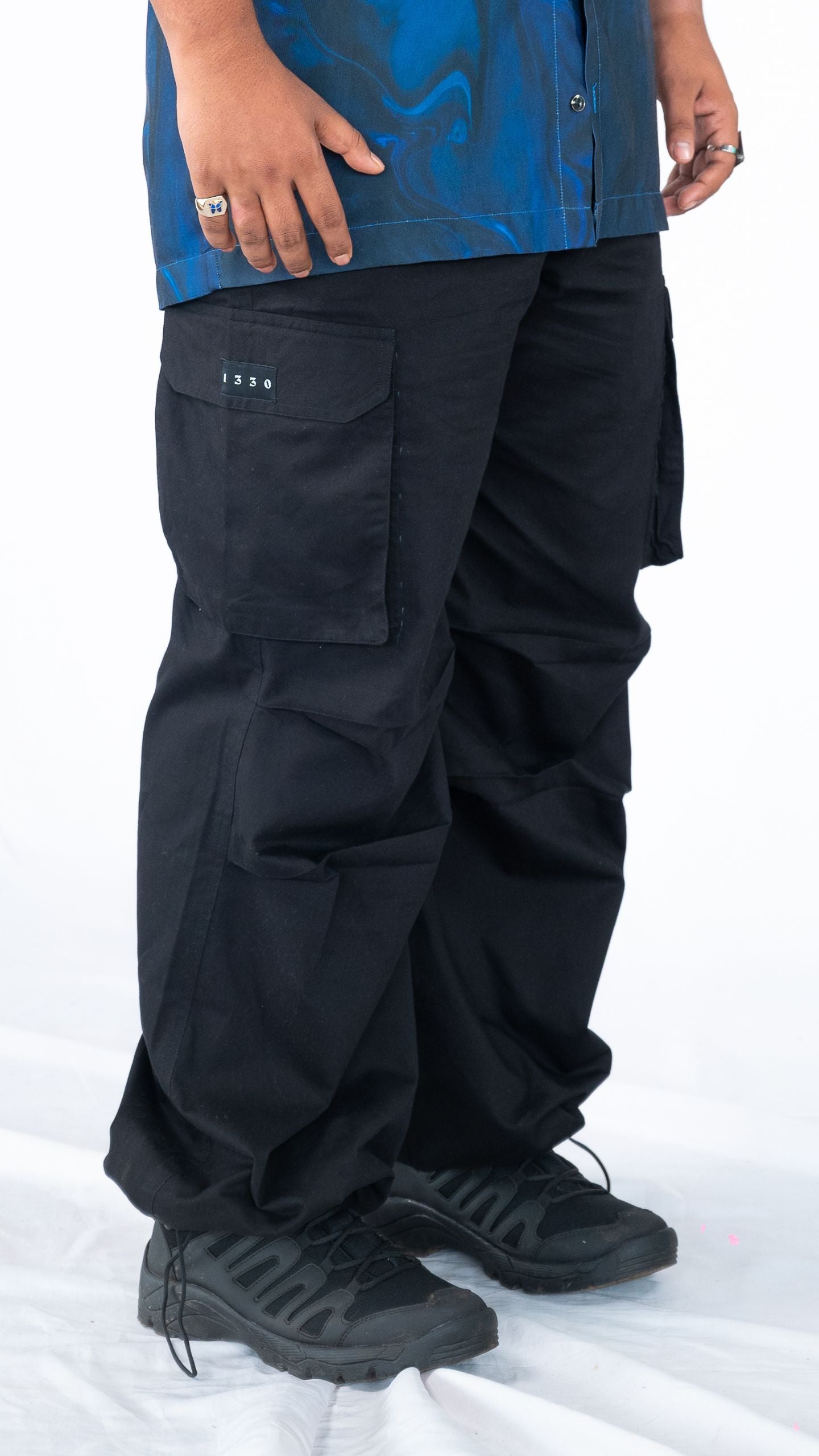 Onyx Parachute Pants