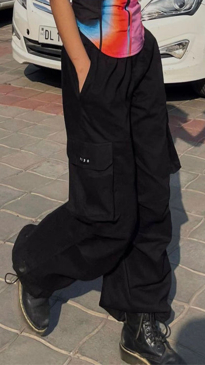 Onyx Parachute Pants