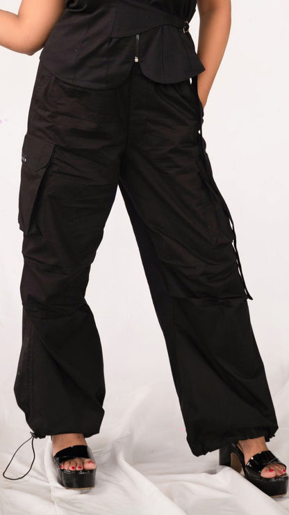 Onyx Parachute Pants
